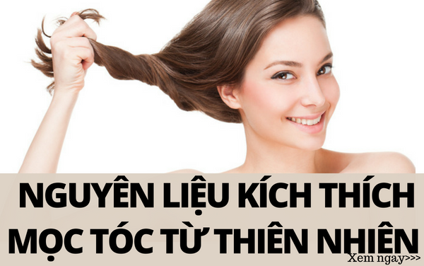 Những nguyên liệu kích thích mọc tóc hiệu quả từ thiên nhiên