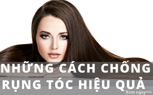 Những cách chống rụng tóc hiệu quả