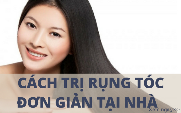 Những cách trị rụng tóc tại nhà