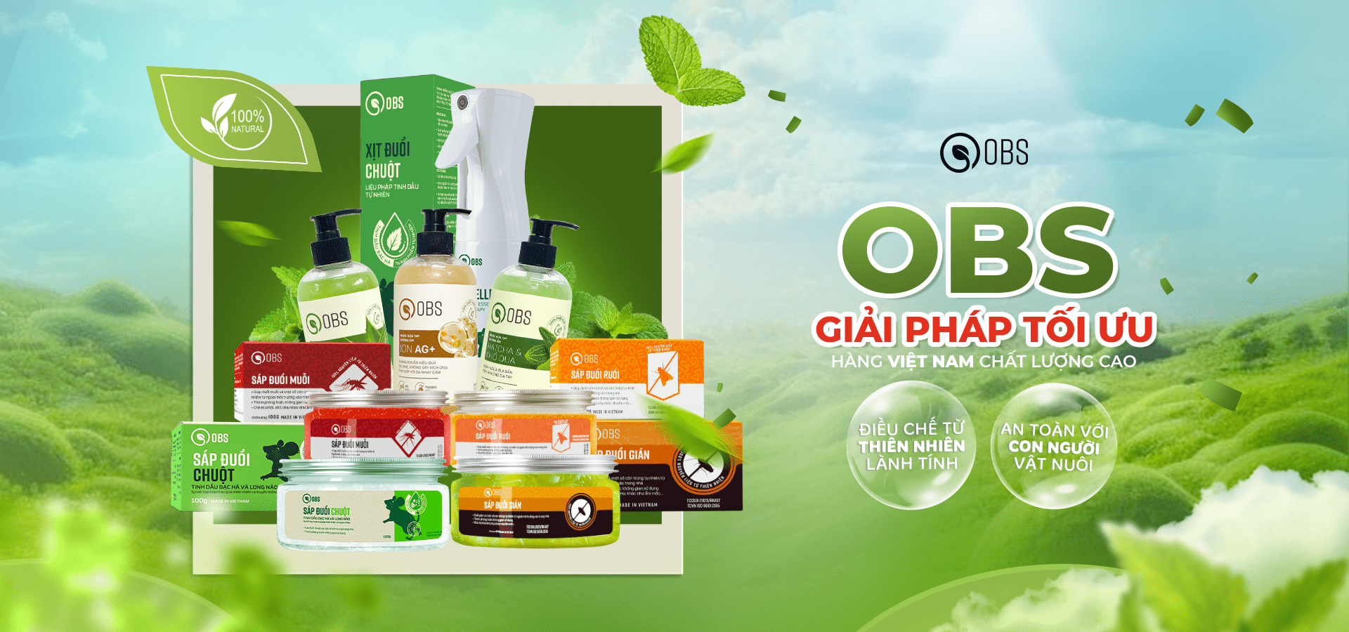 Bộ sản phẩm đuổi côn trùng OBS. Hiệu quả đến đâu? Sử dụng ra sao ? 