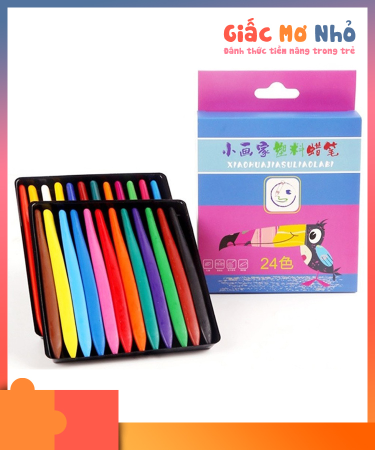Hộp 24 Bút Tô Màu Hữu Cơ Không Phai Màu