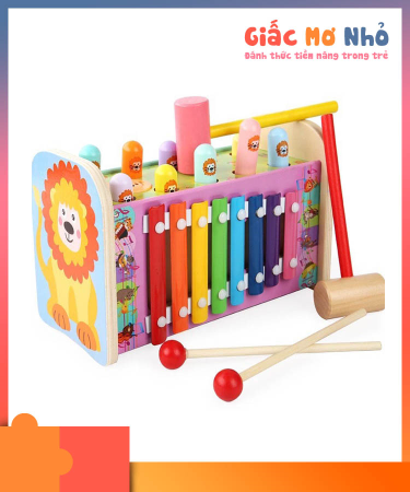 Bộ Đập Chuột Kết Hợp Với Đàn Xylophone