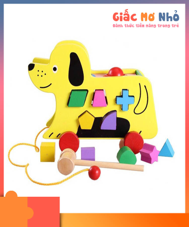 Xe Cún Kéo Thả Hình Kết Hợp Đập Bóng