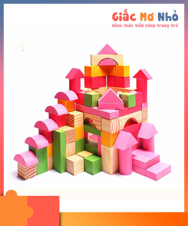 Xếp Hình Khối Xây Dựng 100 PCS