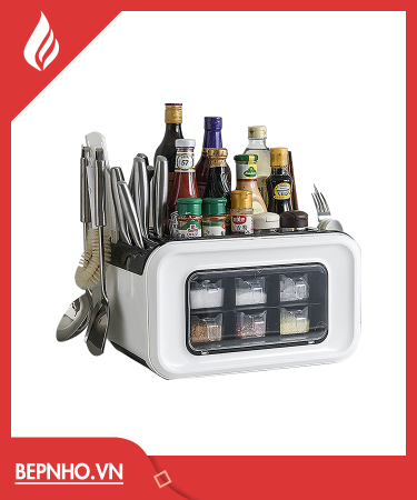 Hộp Đựng Gia Vị Và Dụng Cụ Nhà Bếp Đa Năng Nhựa Cao Cấp 