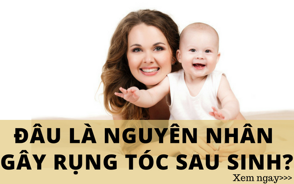 Đi tìm nguyên nhân rụng tóc sau khi sinh