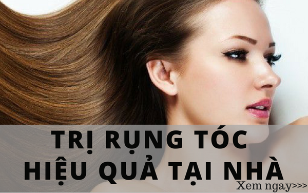 Bí quyết trị rụng tóc tại nhà