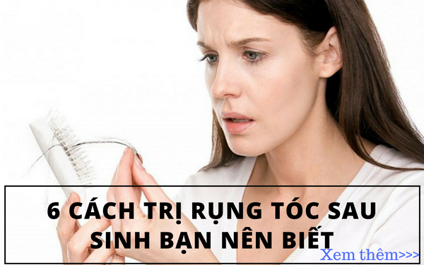 Bật mí 6 cách chữa rụng tóc sau sinh