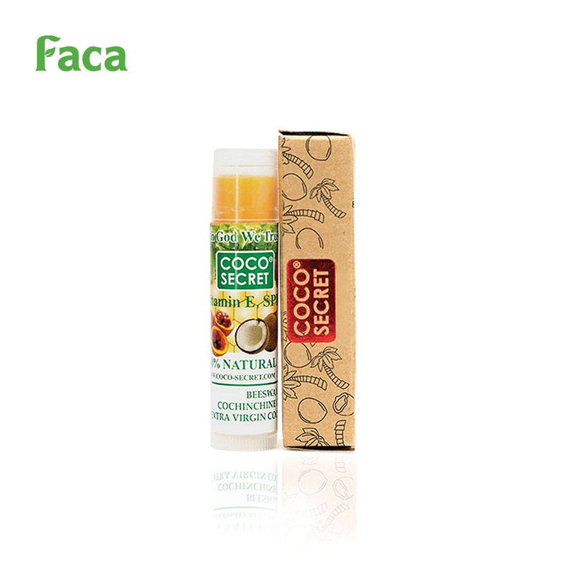 Son Dưỡng Môi CoCo Secret - Dưỡng Ẩm Hồng Môi - Tẩy Tế Bào Chết - 5g